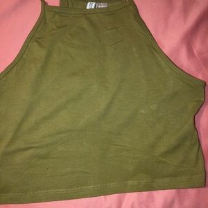 A green top